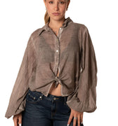 Camicia Washed Donna 