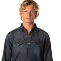 Camicia Denim Uomo M4981.26C 70ABLU REPLAY