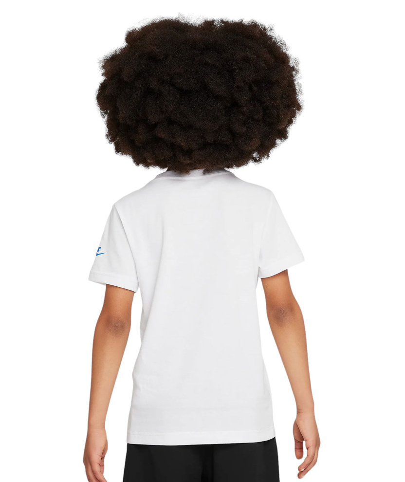 t-shirt boxy bambino bianca 86L871-001BIANCO NIKE