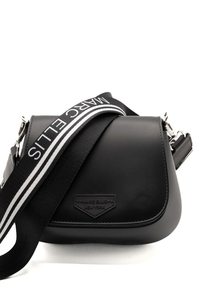 Borsa Flat Swipe Donna F.SWIPE25BLK/SILVER MARC ELLIS