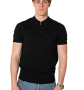 Polo Zip Maglia Uomo 