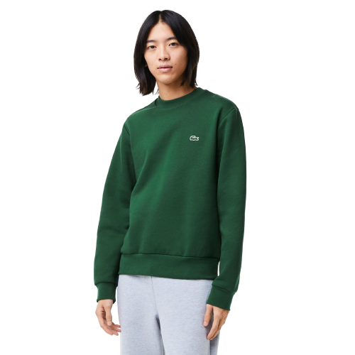 Felpa Girocollo Uomo SH9608VERDE LACOSTE