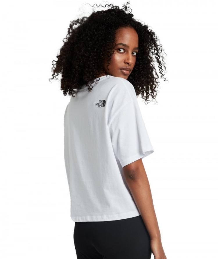 tshirt simple dome donna NF0A87U4FNBIANCO THE NORTH FACE