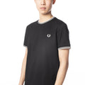 T-shirt Girocollo Uomo Nera 