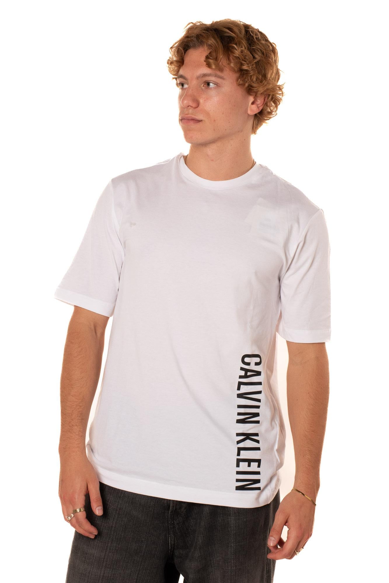 Tshirt Vertical Logo Uomo 