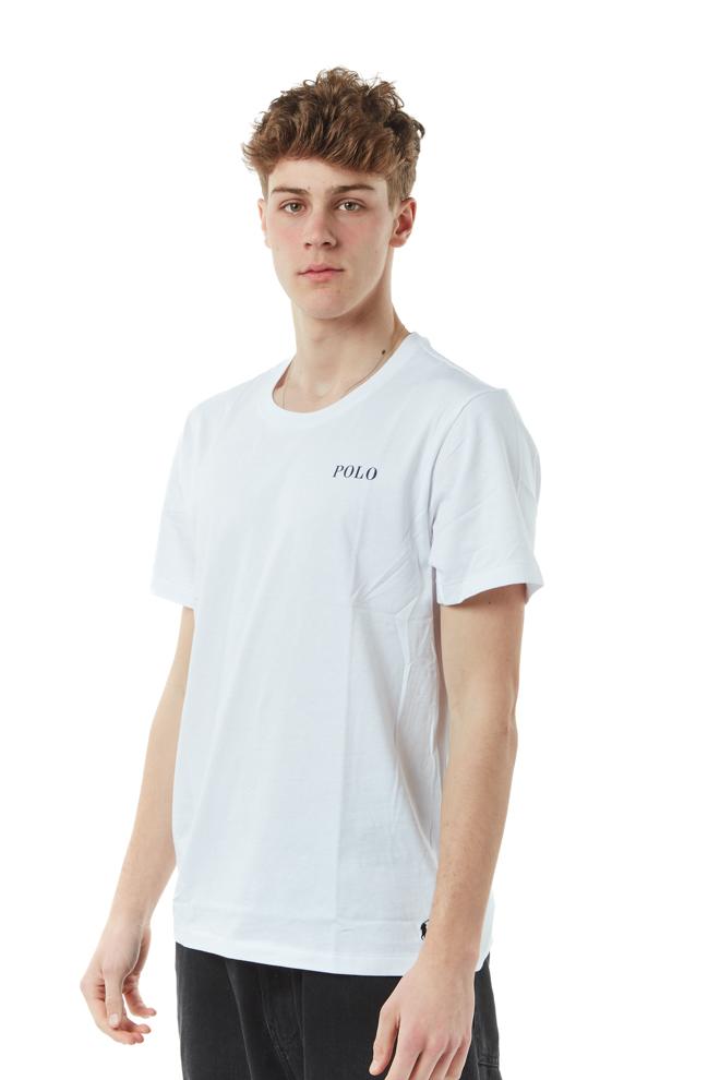 tshirt label uomo bianco 714931650BIANCO POLO RALPH LAUREN
