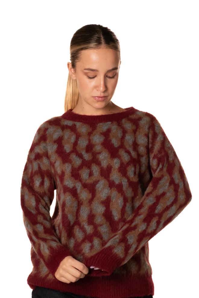 Pullover Jacquard Donna MIT-P093MULTICOLOR HAVEONE