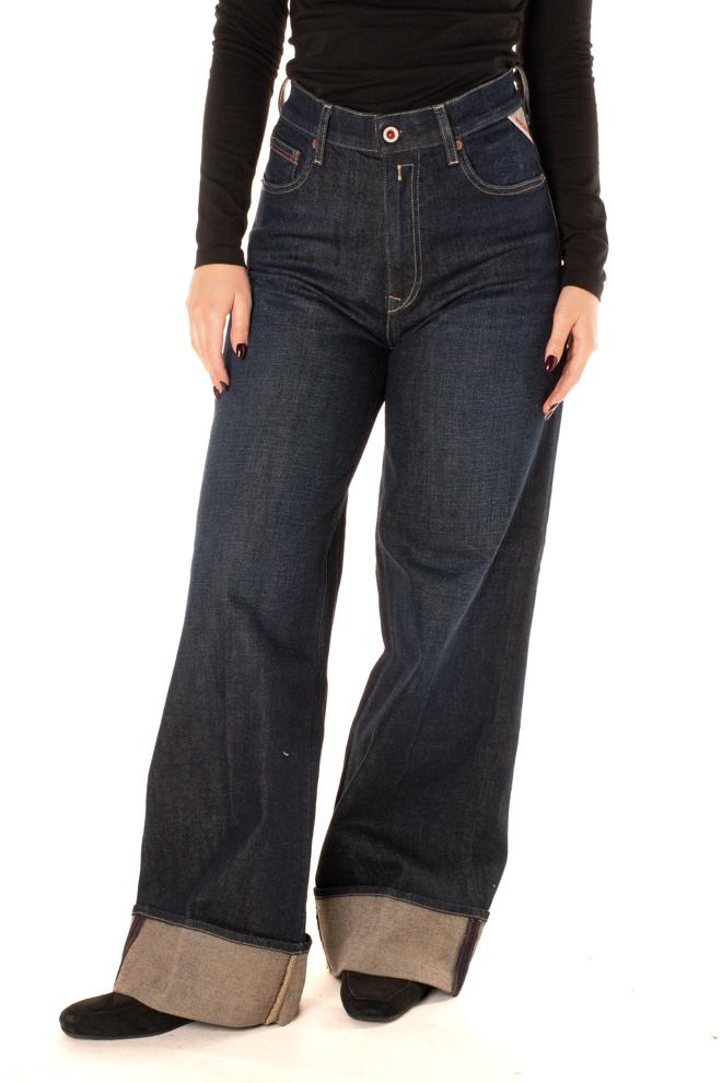 Jeans Wide Donna WN5410425BLU REPLAY