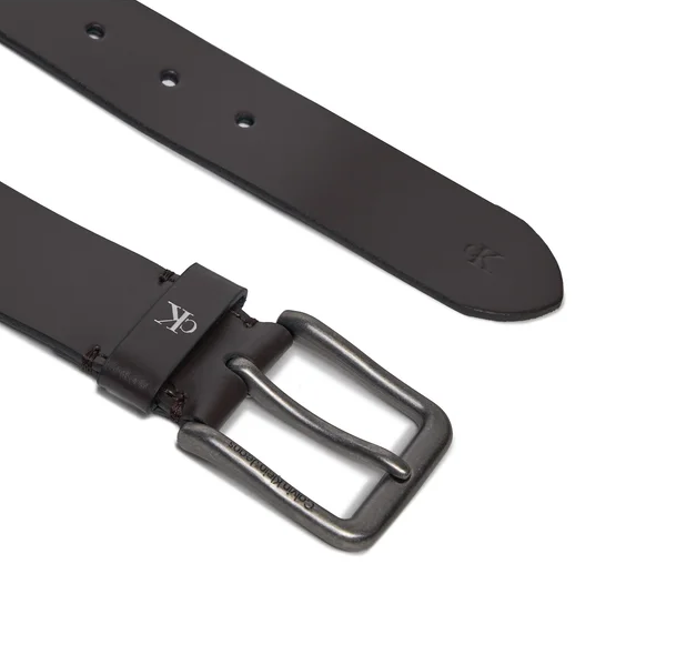 Cintura Rounded Classic Uomo Marrone K50K510066MARRONE CALVIN KLEIN