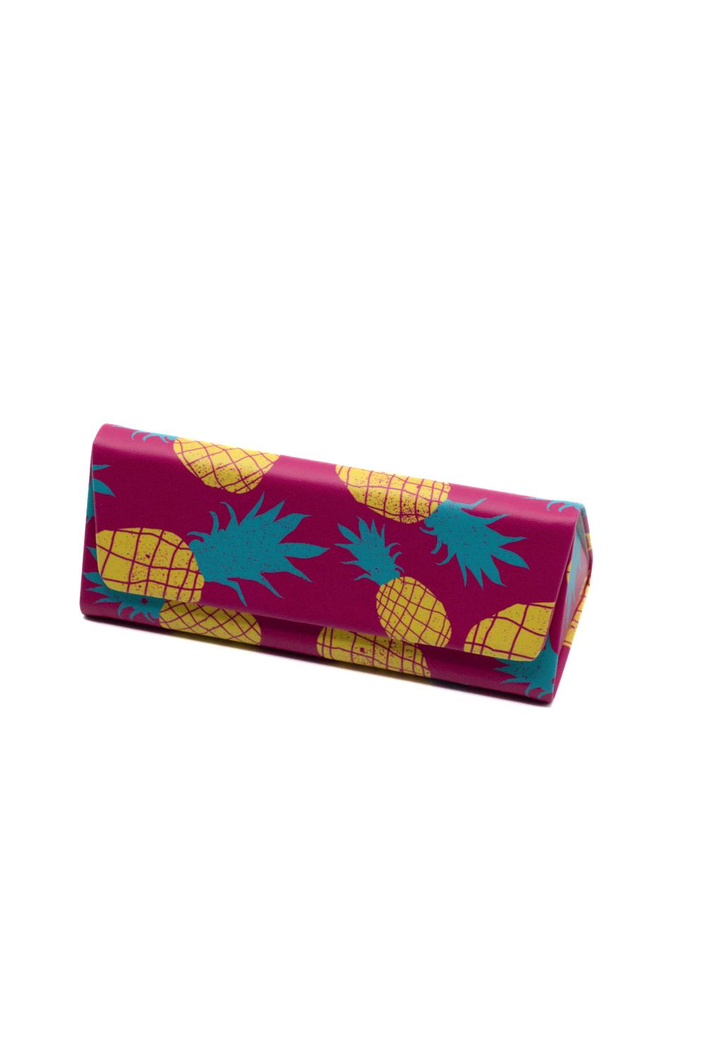 custodia occhiali ananas unisex 