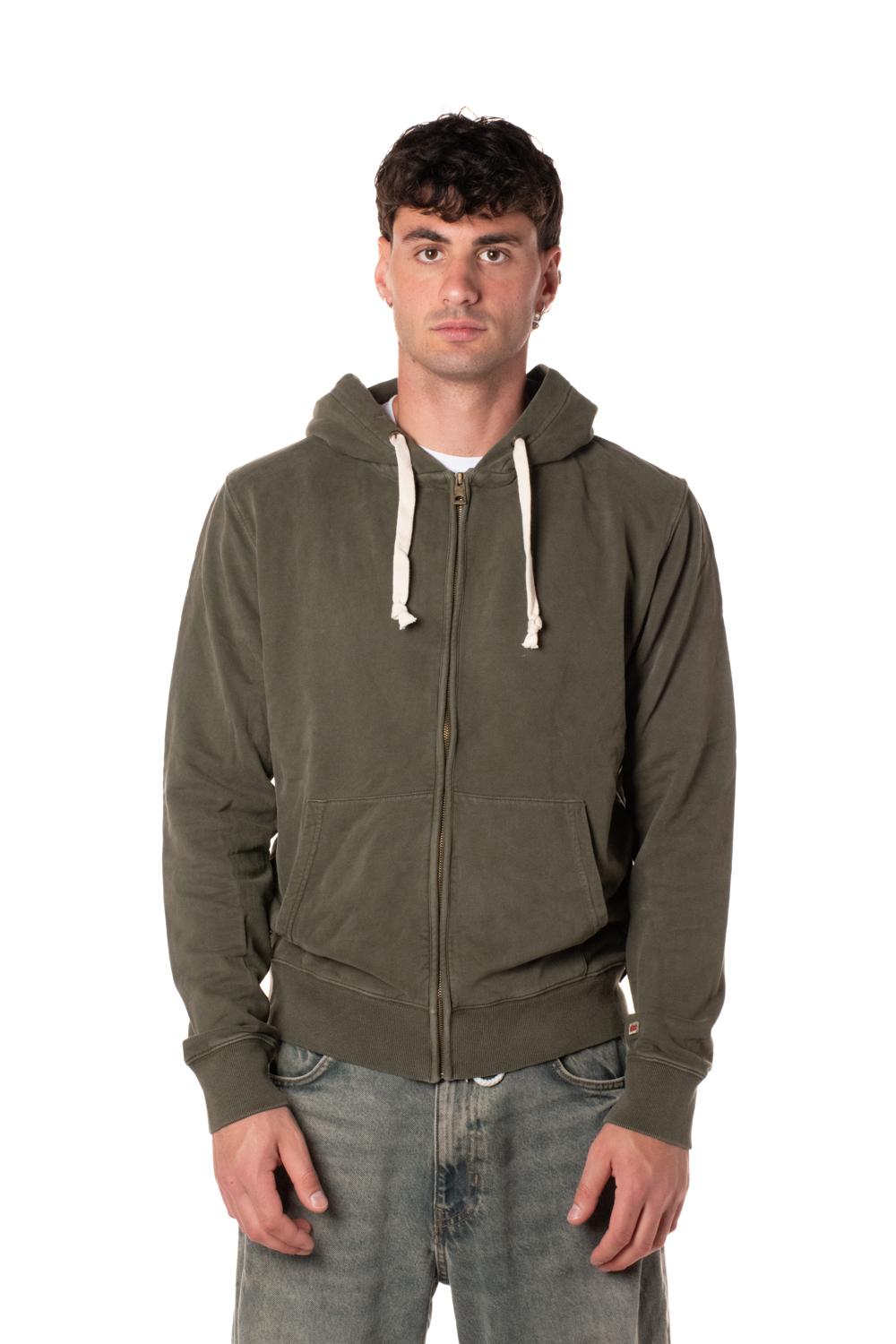 Felpa Military Uomo 24FE221VERDE SMITHY'S