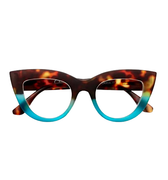 Occhiali Lettura Claudia Donna Havana Blu OK023HAVANA BLUE OKKIA