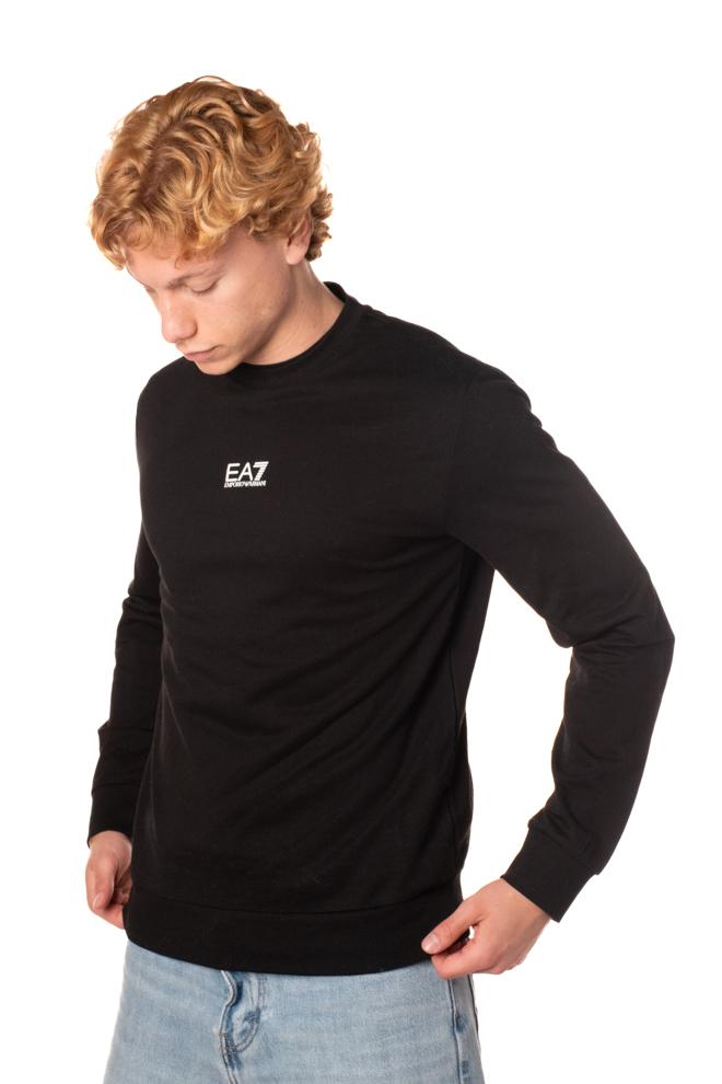 Felpa E7 Uomo 8NPM30NERO EA7