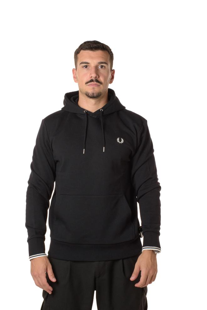 Fred Perry Felpa Tipped Hooded Uomo 