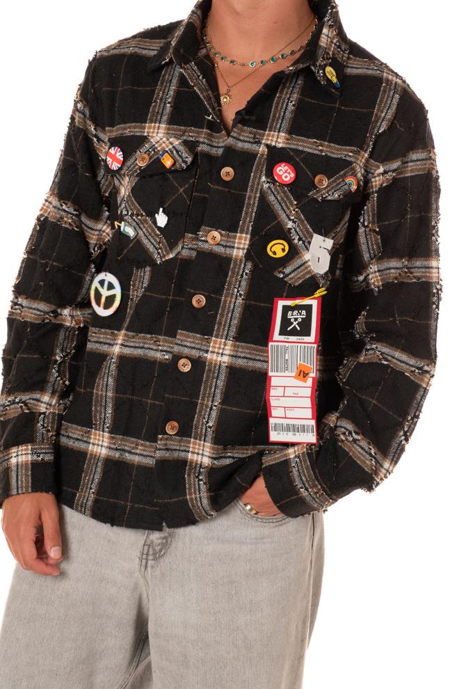 Camicia Check Uomo M252279MULTICOLOR BERNA