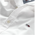 Tommy Jeans Camicia Classic Oxford Uomo DM15408BIANCO TOMMY JEANS
