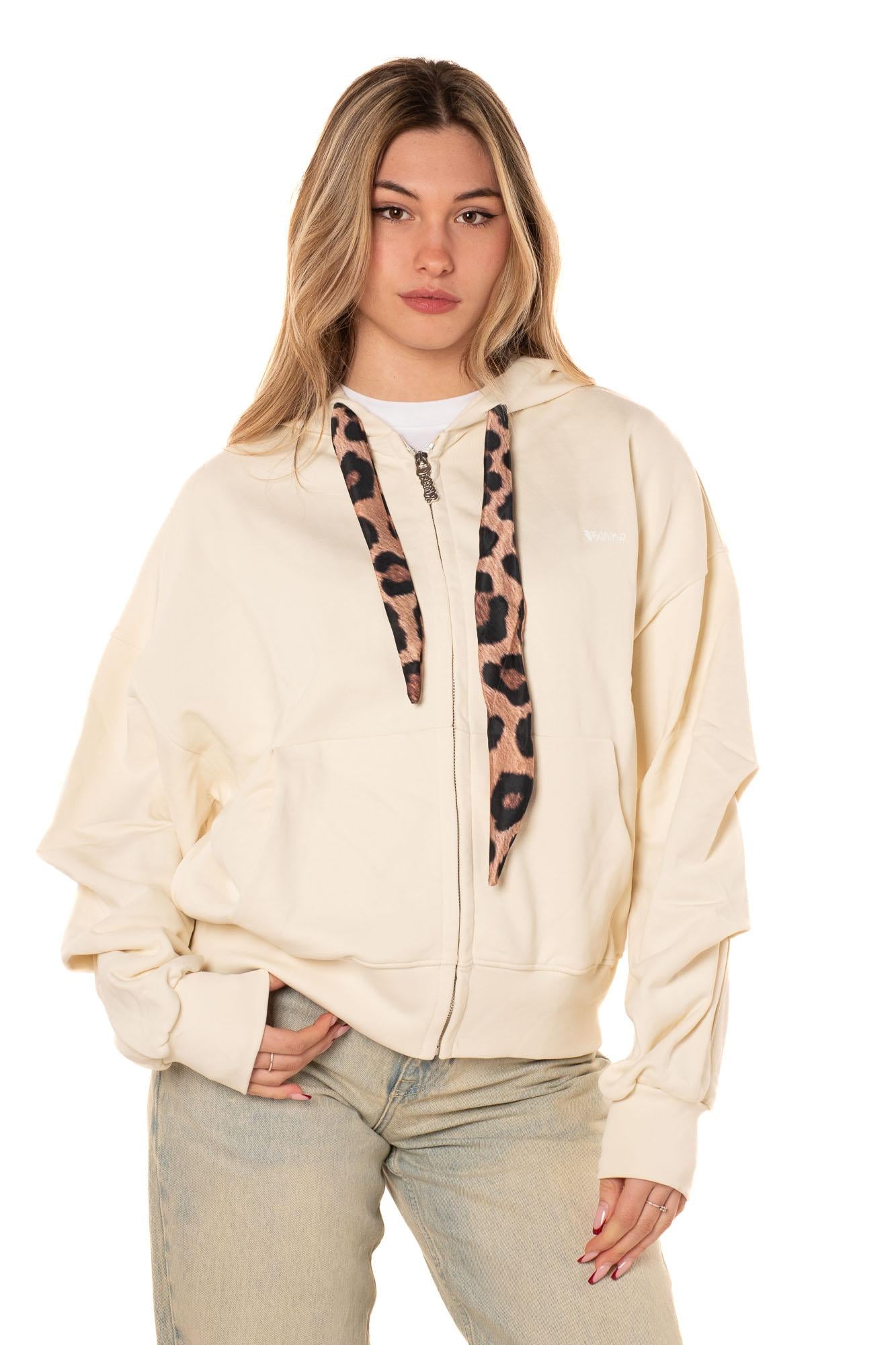 Felpa Latte Donna 