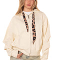 Felpa Latte Donna 