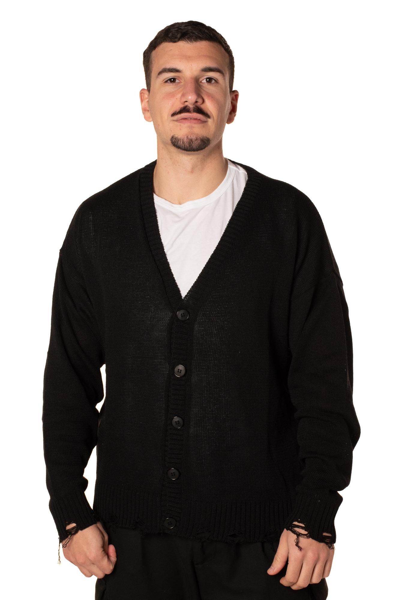 Cardigan Broken Uomo 