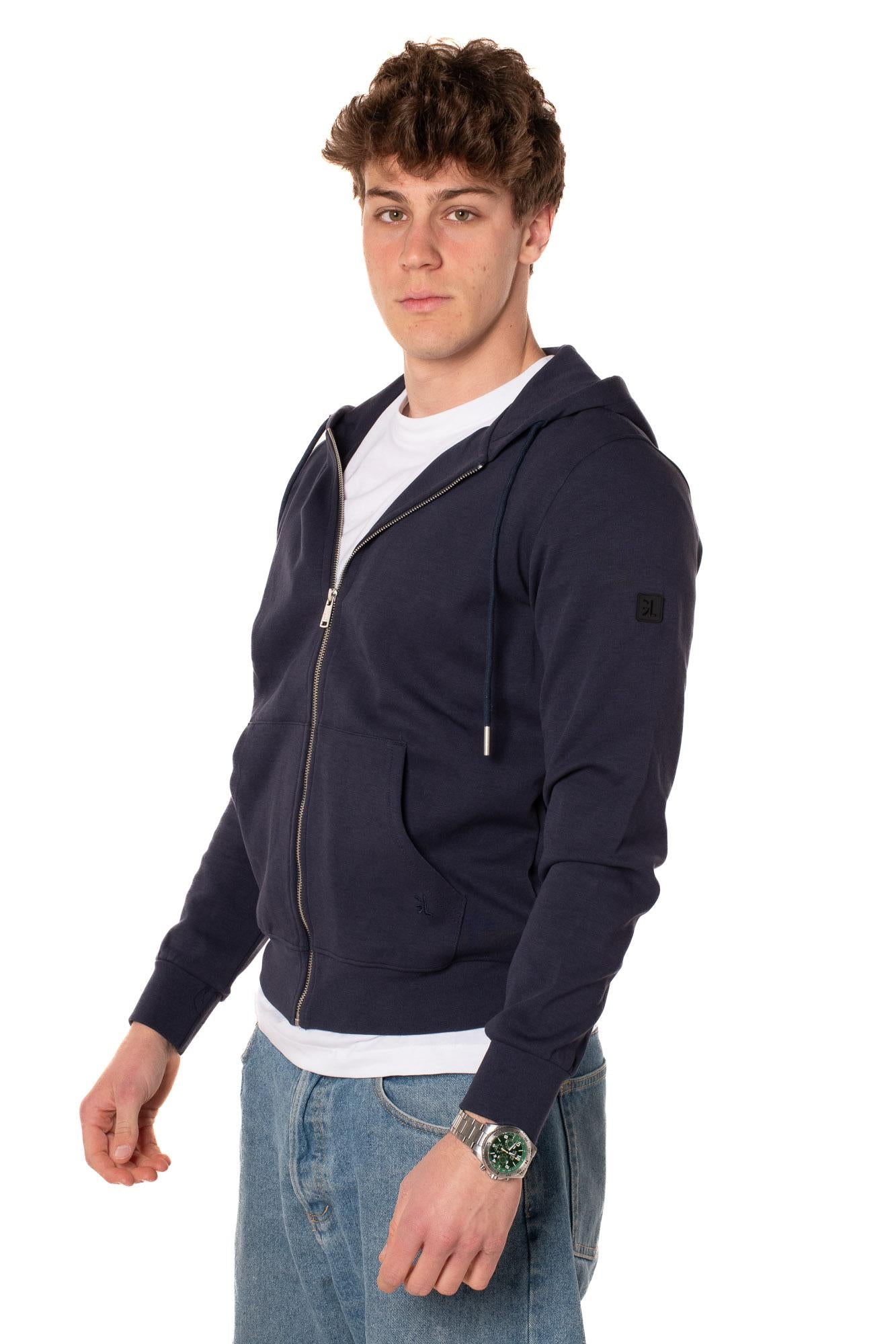 Felpa Zip Uomo 