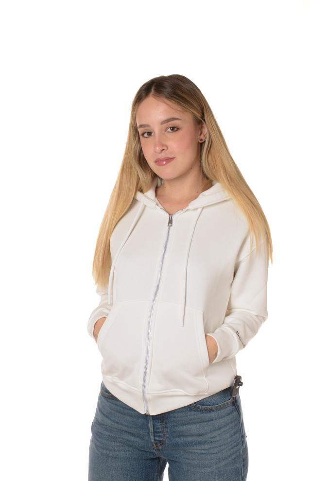 Felpa Etta Donna ETTA-ZBIANCO SUPERCULTURE