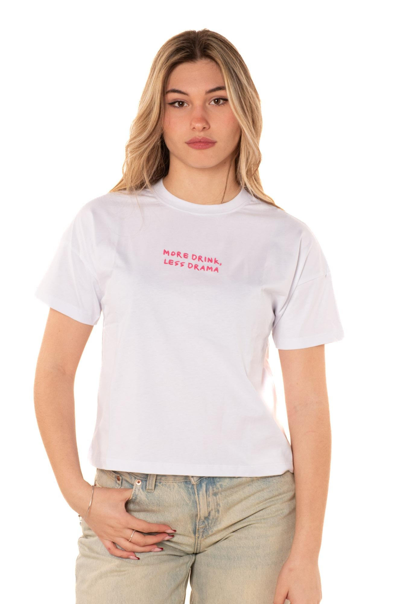 Tshirt More Drink Donna 
