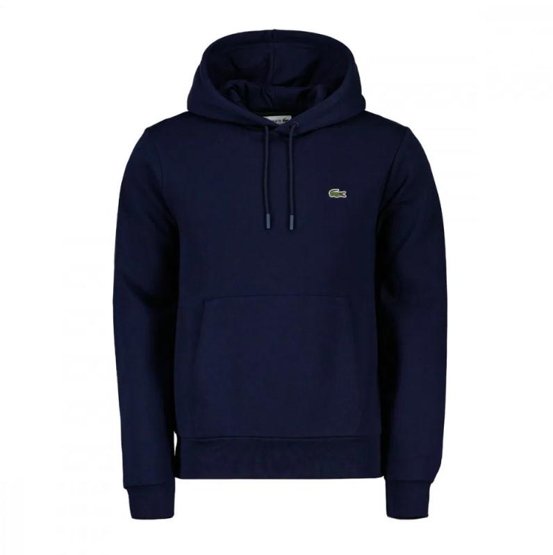Felpa Logo Uomo SH9623BLU LACOSTE