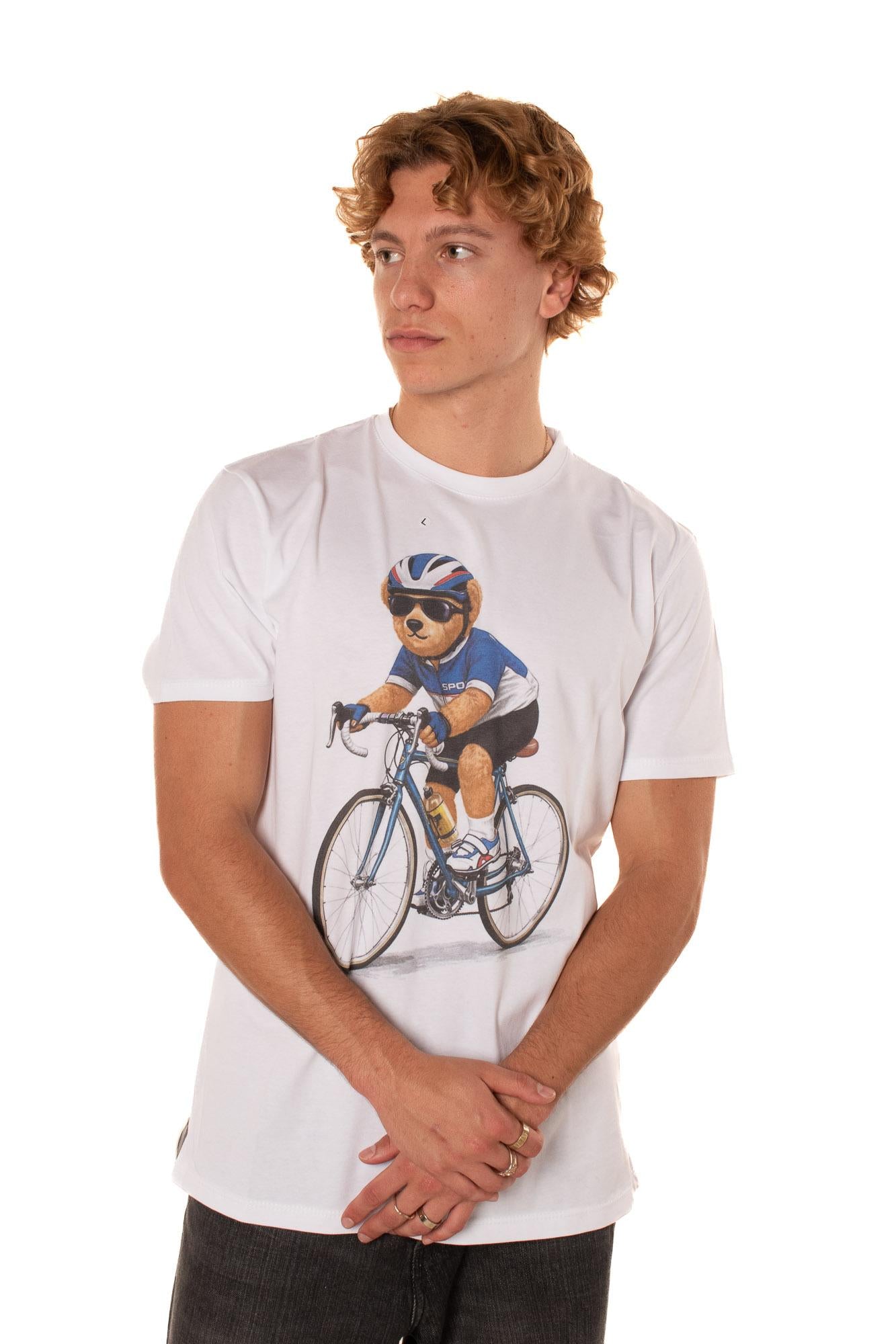 Tshirt Bear Ciclista Uomo 