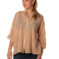 Camicia Washed Coreana Donna 