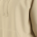 Felpa Con Cappuccio E Badge Uomo Beige J303430BEIGE CALVIN KLEIN