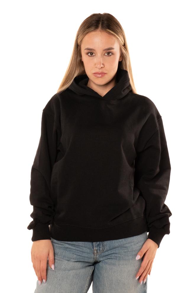 Felpa Teddy Donna 55289NERO DISCLAIMER