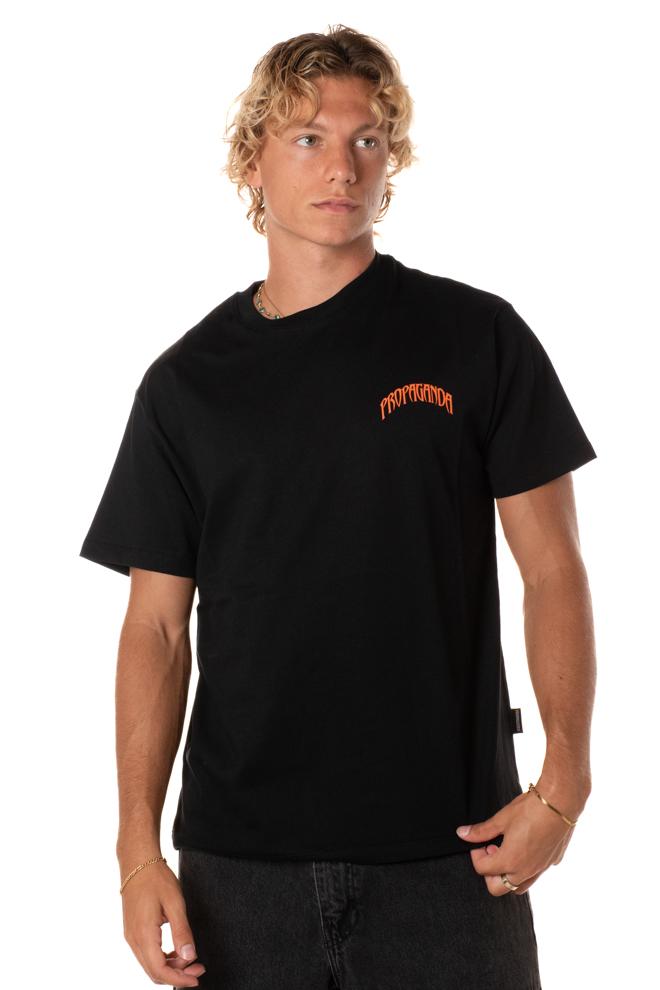 Tshirt Triangle Web Uomo 25WPRTS580NERO PROPAGANDA