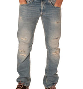 Jeans Distressed Uomo M1031R0727CELESTE REPLAY