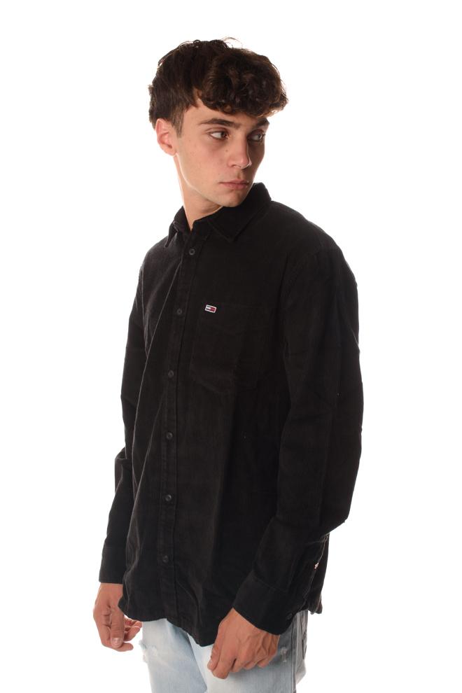 Camicia Velluto Uomo Nera DM17258NERO TOMMY JEANS