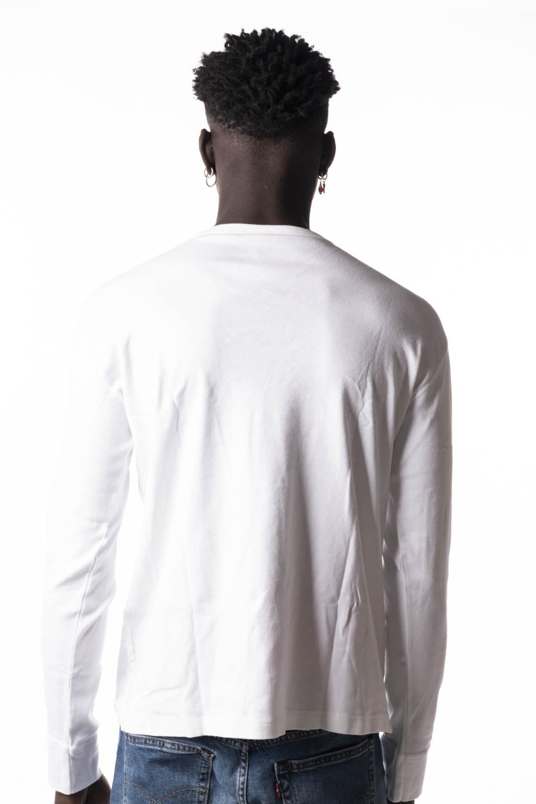 Levi's T- shirt Manica Lunga Basic Uomo 42923BBIANCO LEVIS