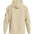 Felpa Con Cappuccio E Badge Uomo Beige J303430BEIGE CALVIN KLEIN