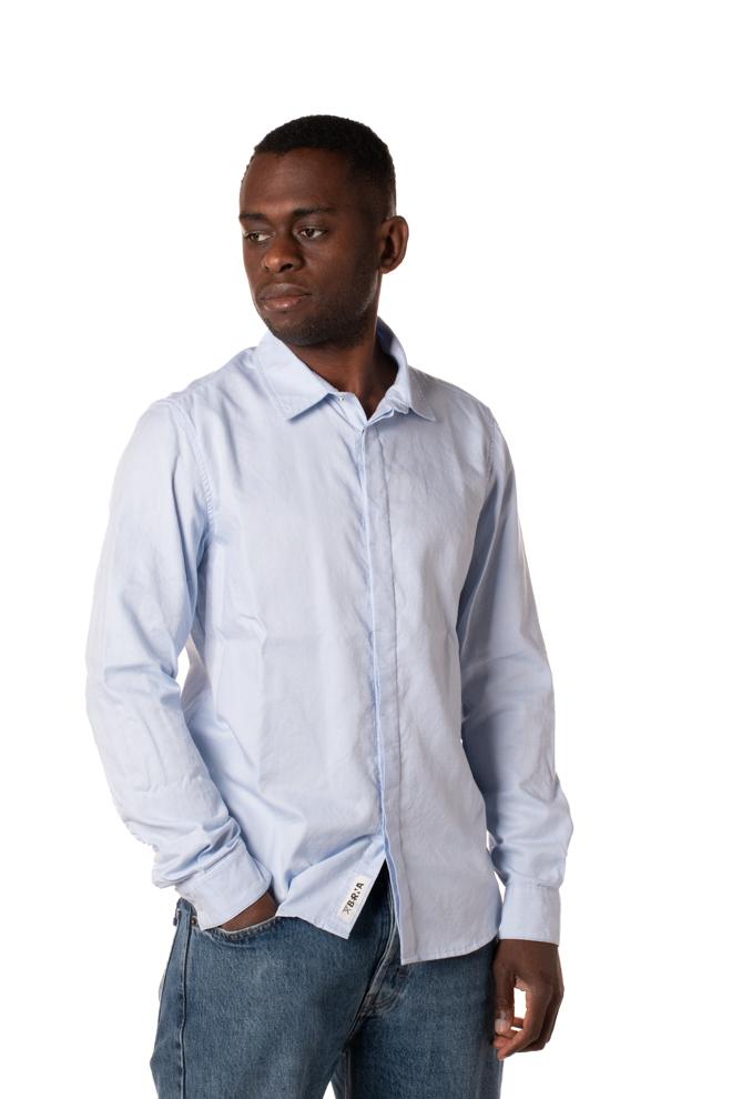 Camicia Classic Uomo M243091CELESTE BERNA