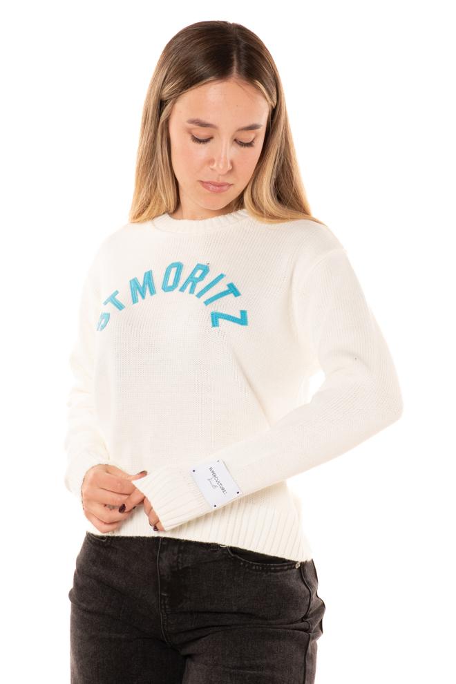 Pullover St.Moriz Donna AK5109BIANCO SUPERCULTURE