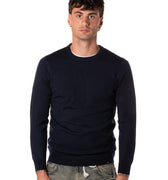 Maglia Lana Uomo MV-040BLU TELAMIRA