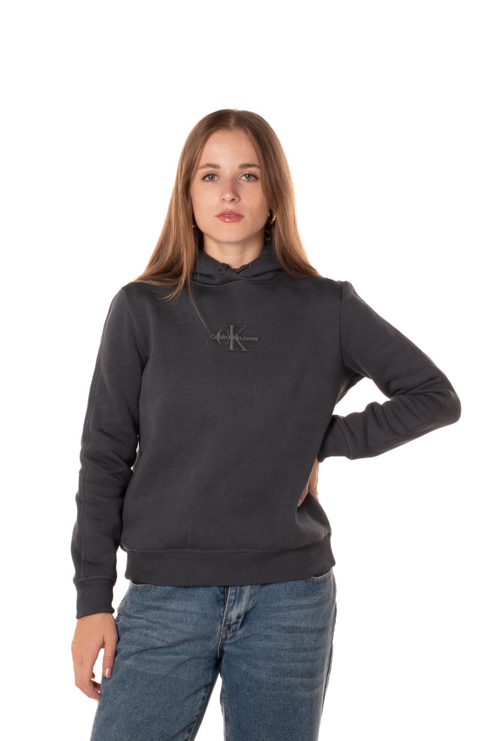 Felpa Monologo Donna J203536EBONY CALVIN KLEIN