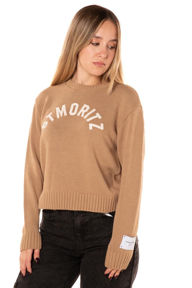 Pullover St. Moriz Donna AK5109MARRONE SUPERCULTURE