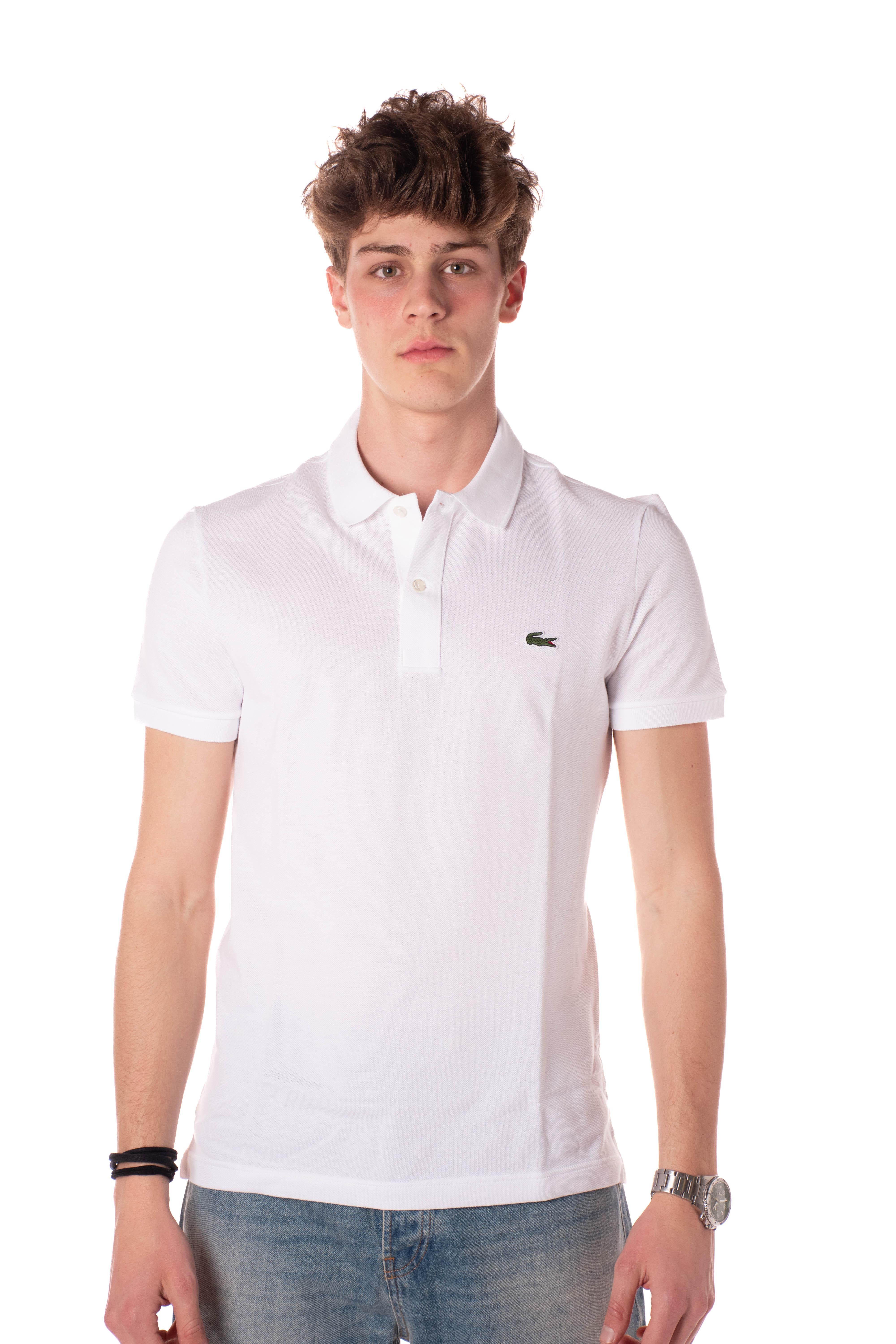 Polo Classic Fit Uomo Bianca 