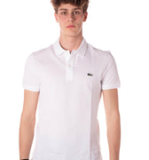 Polo Classic Fit Uomo Bianca 