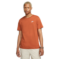 Nike Tshirt Club Tee Uomo AR4997-246MARRONE NIKE