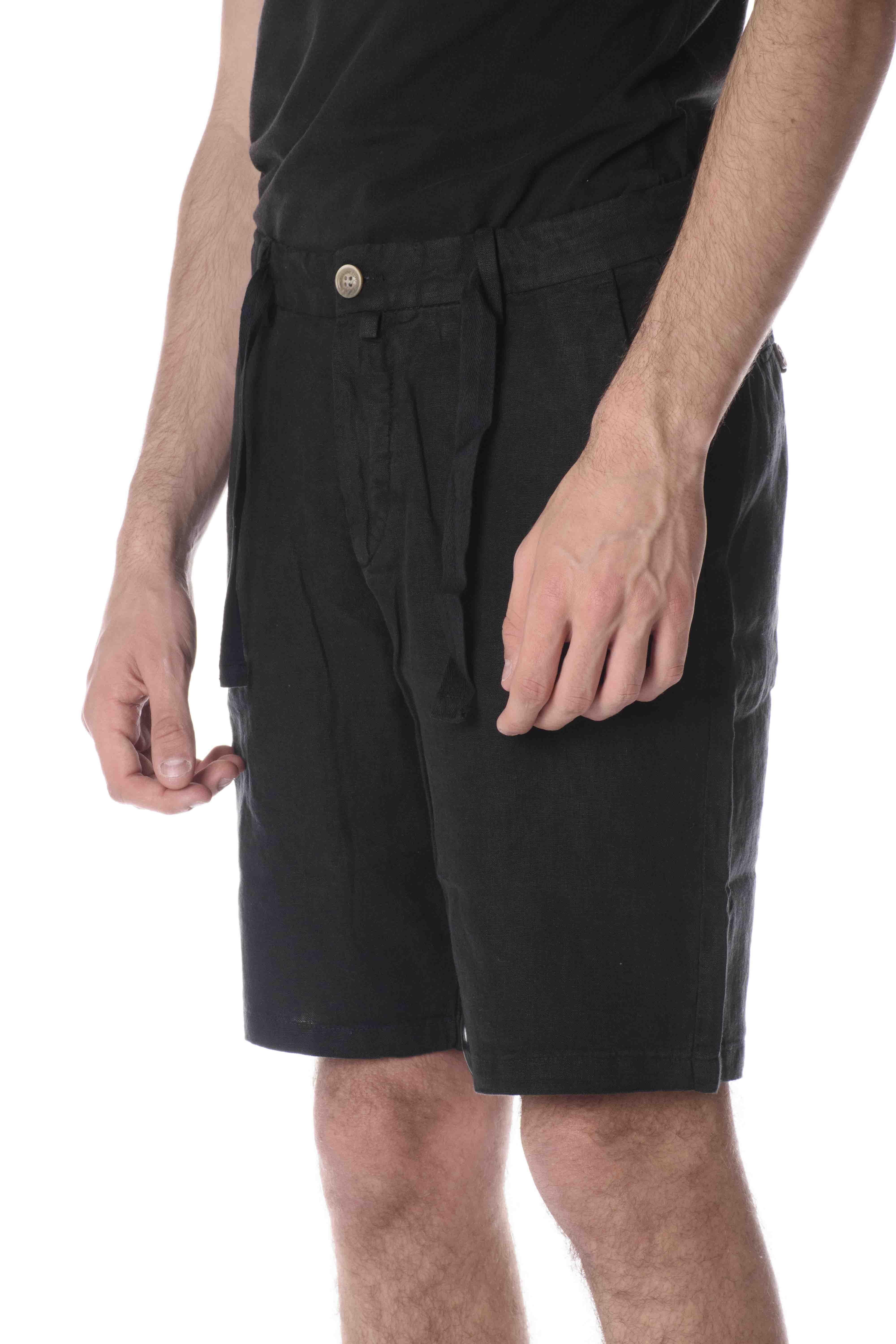 Gianni Lupo Bermuda Lino Uomo 