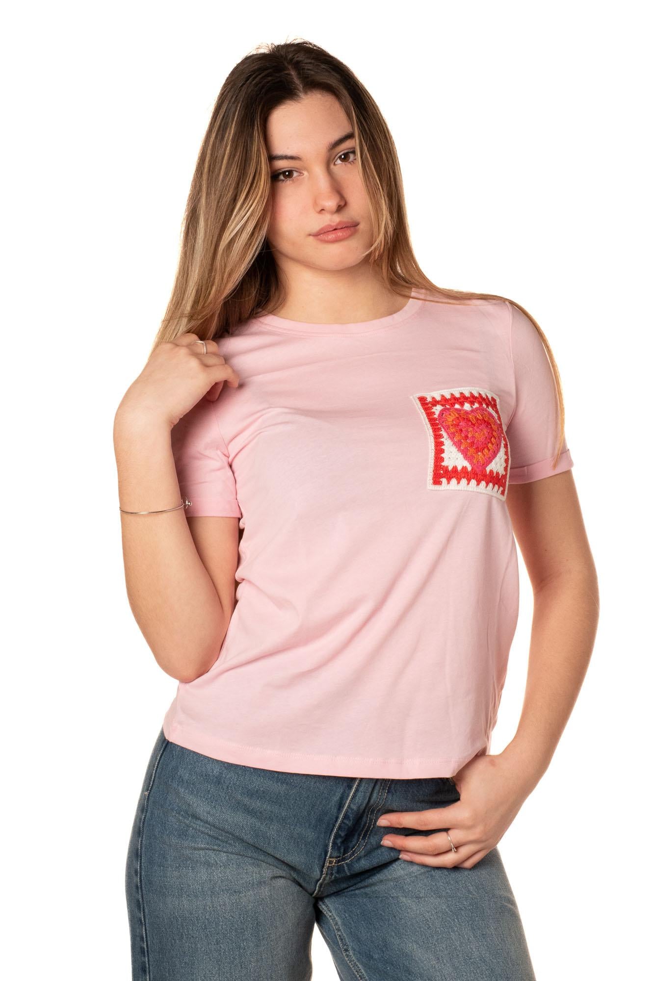 Tshirt Pocket Donna 