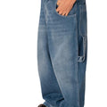 Jeans Baggy Carpenter Uomo R.BIANCO-LDNM660 BLUESKIN