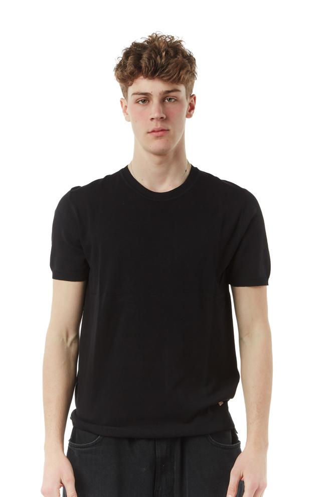 maglia in cotone e viscosa uomo 