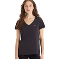 T-Shirt Scollo a V Donna Nera 85341NERO LEVIS