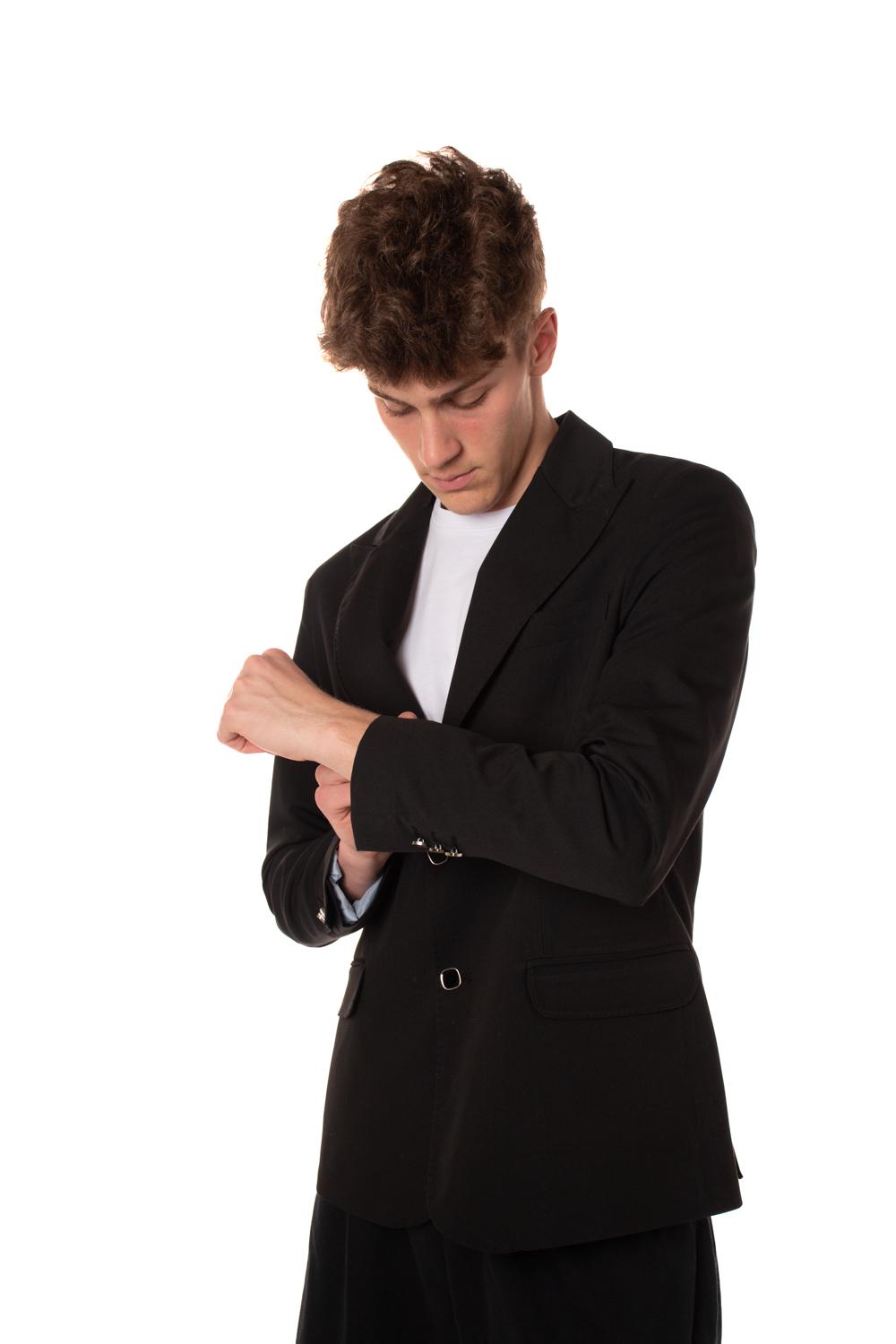 Blazer con gemelli uomo nero UM743NERO THE BROTHERS